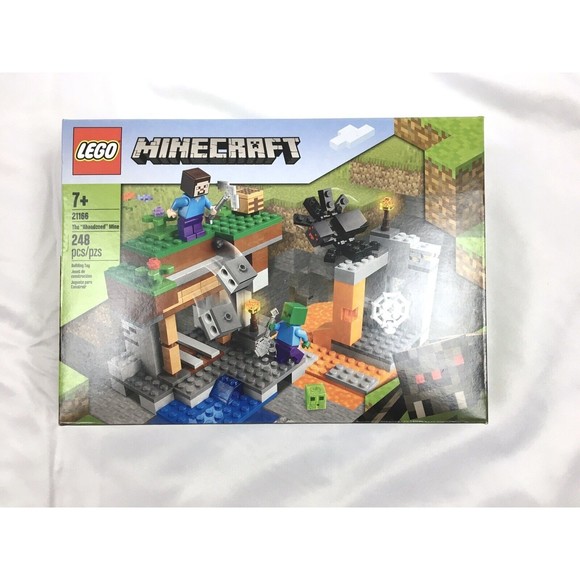 New Lego Minecraft The Abandoned Mine 21166 Play Building Set 248 Pieces - Picture 1 of 2